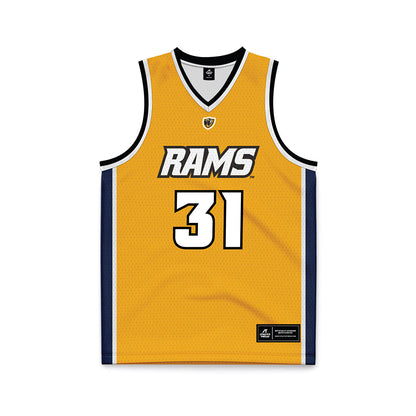 VCU - NCAA Women's Basketball : Isabel Whitelaw - Gold Basketball Jersey