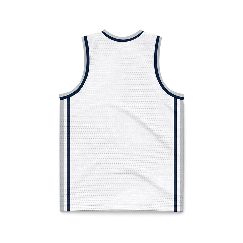 Samford - NCAA Men's Basketball : - White Basketball Jersey-1