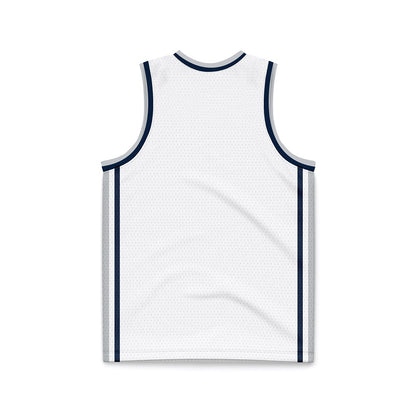 Samford - NCAA Men's Basketball : - White Basketball Jersey-1