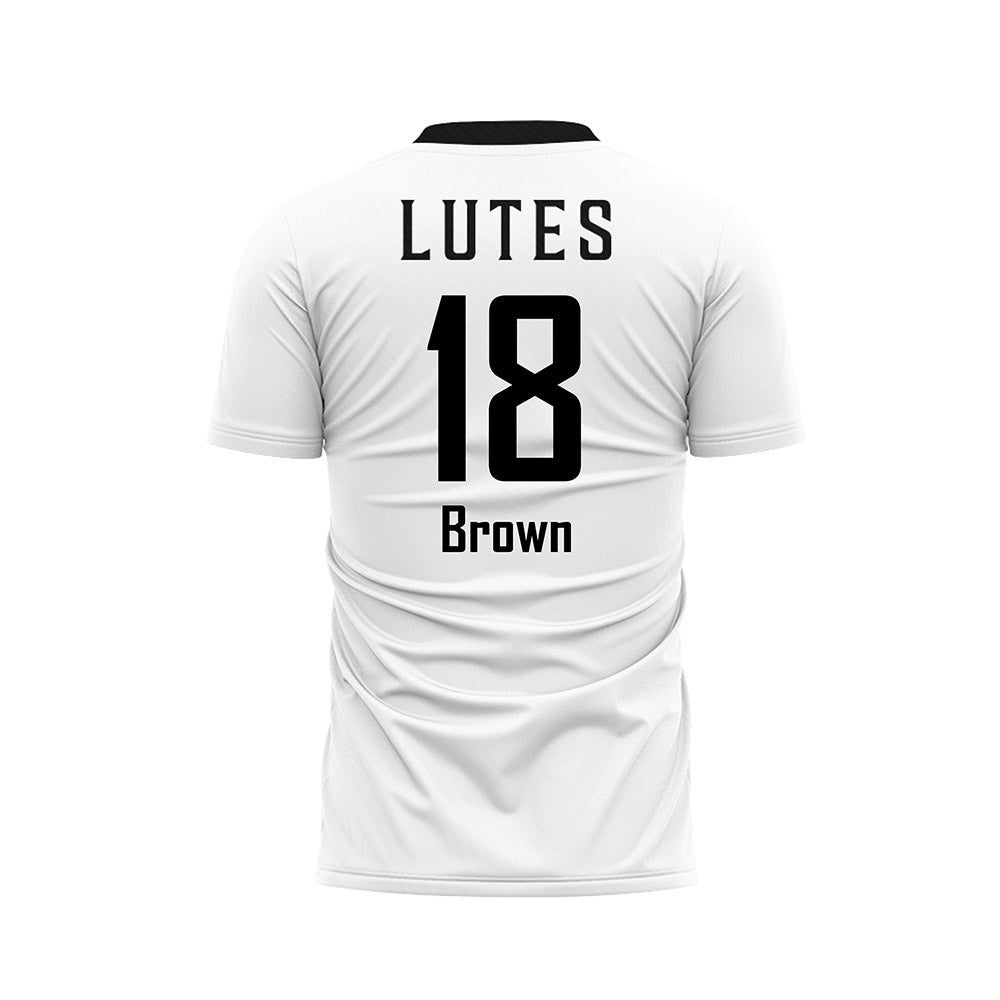 PLU - NCAA Men's Soccer : Troy Brown - Soccer Jersey-1