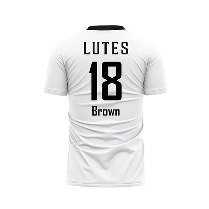 PLU - NCAA Men's Soccer : Troy Brown - Soccer Jersey-1
