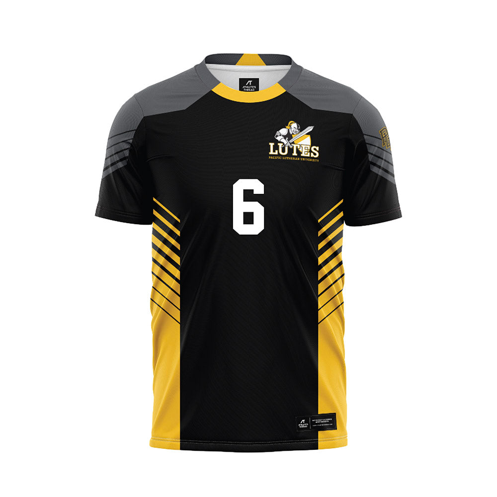 PLU - NCAA Women's Soccer : Morgan Sandmire - Black Soccer Jersey-0