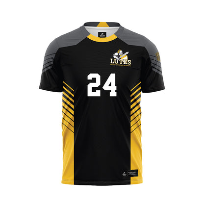 PLU - NCAA Women's Soccer : Emily Meigs - Black Soccer Jersey-0