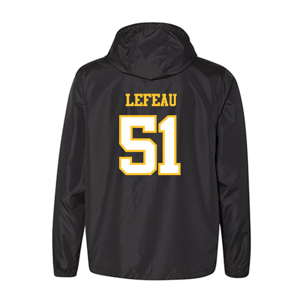 PLU - NCAA Football : Toby Lefeau - Windbreaker-1
