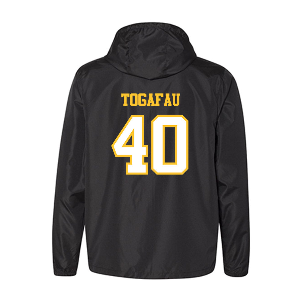 PLU - NCAA Football : Braeden Togafau - Windbreaker-1