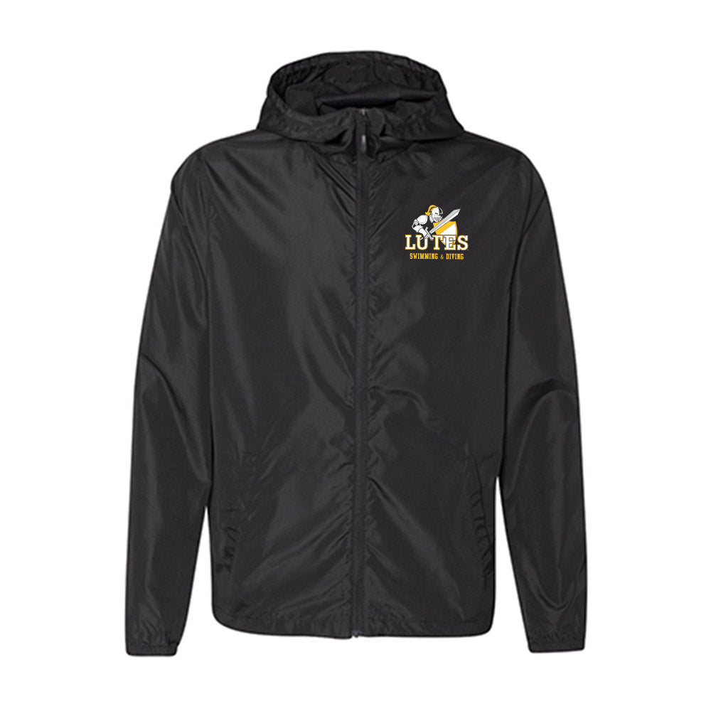 PLU - NCAA Men's Swimming & Diving : Gregory Jones - Windbreaker-0