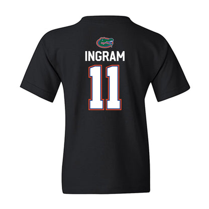 Florida - NCAA Men's Basketball : CJ Ingram - Sports Shersey Youth T-Shirt-1