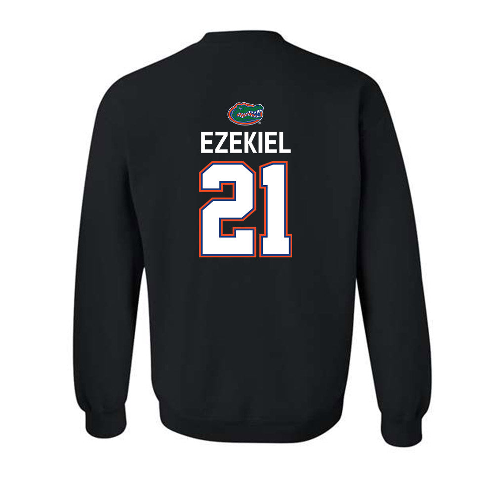 Florida - NCAA Women's Basketball : Ruth "Gift" Ezekiel - Sports Shersey Crewneck Sweatshirt-1