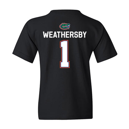 Florida - NCAA Women's Basketball : Jade Weathersby - Sports Shersey Youth T-Shirt-1