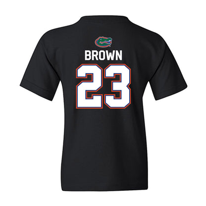 Florida - NCAA Men's Basketball : AJ Brown - Sports Shersey Youth T-Shirt-1