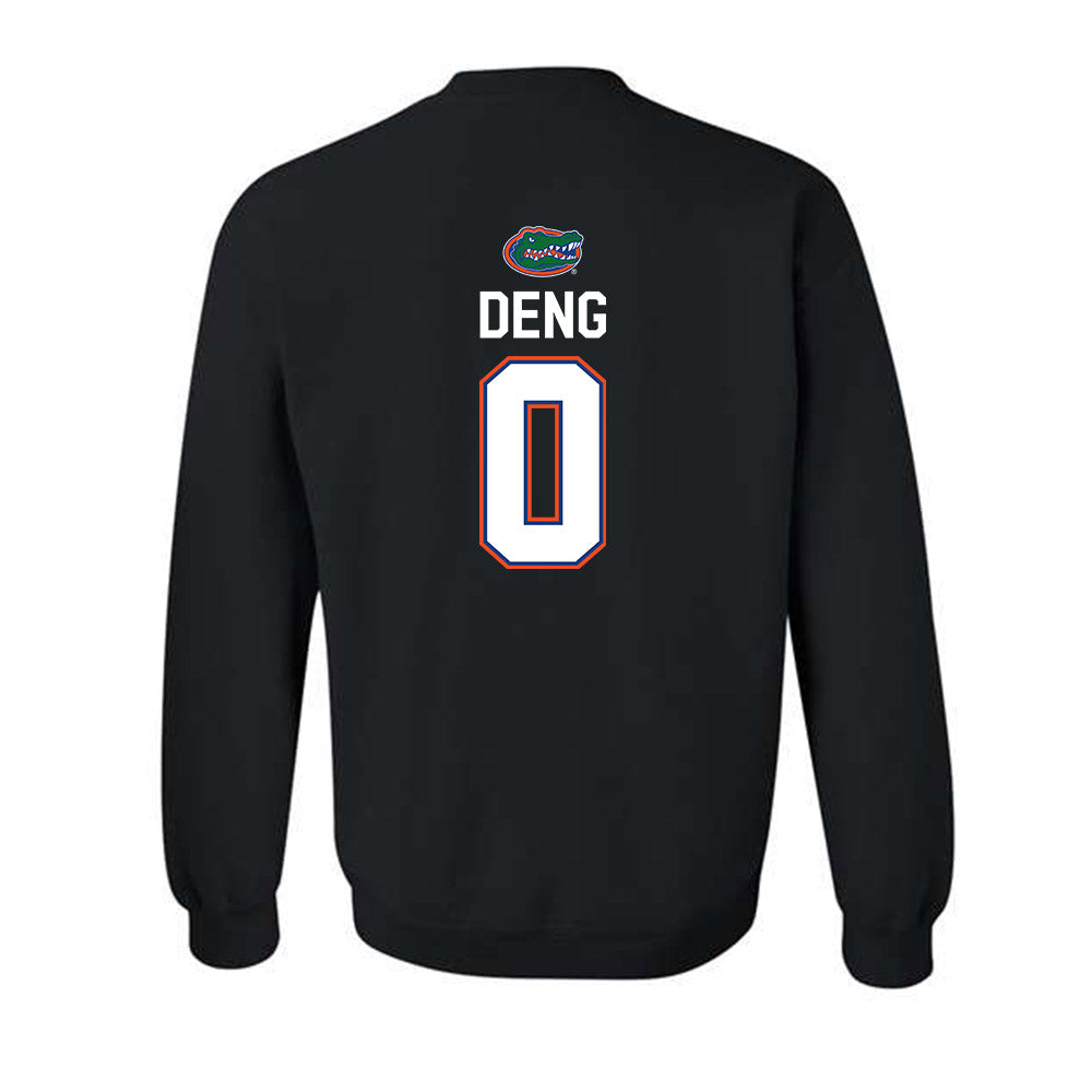 Florida - NCAA Women's Basketball : Sarah Deng - Sports Shersey Crewneck Sweatshirt-1