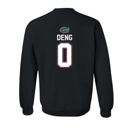 Florida - NCAA Women's Basketball : Sarah Deng - Sports Shersey Crewneck Sweatshirt-1