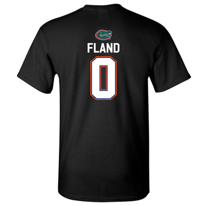 Florida - NCAA Men's Basketball : Johnuel Fland - Sports Shersey T-Shirt-1
