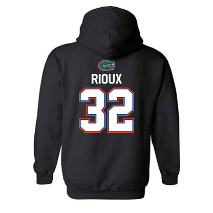 Florida - NCAA Men's Basketball : Olivier Rioux - Sports Shersey Hooded Sweatshirt
