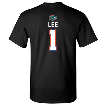 Florida - NCAA Men's Basketball : Xaivian Lee - Sports Shersey T-Shirt-1