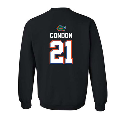 Florida - NCAA Men's Basketball : Alex Condon - Sports Shersey Crewneck Sweatshirt-1