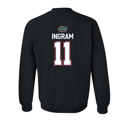 Florida - NCAA Men's Basketball : Cornelius Ingram - Sports Shersey Crewneck Sweatshirt-1