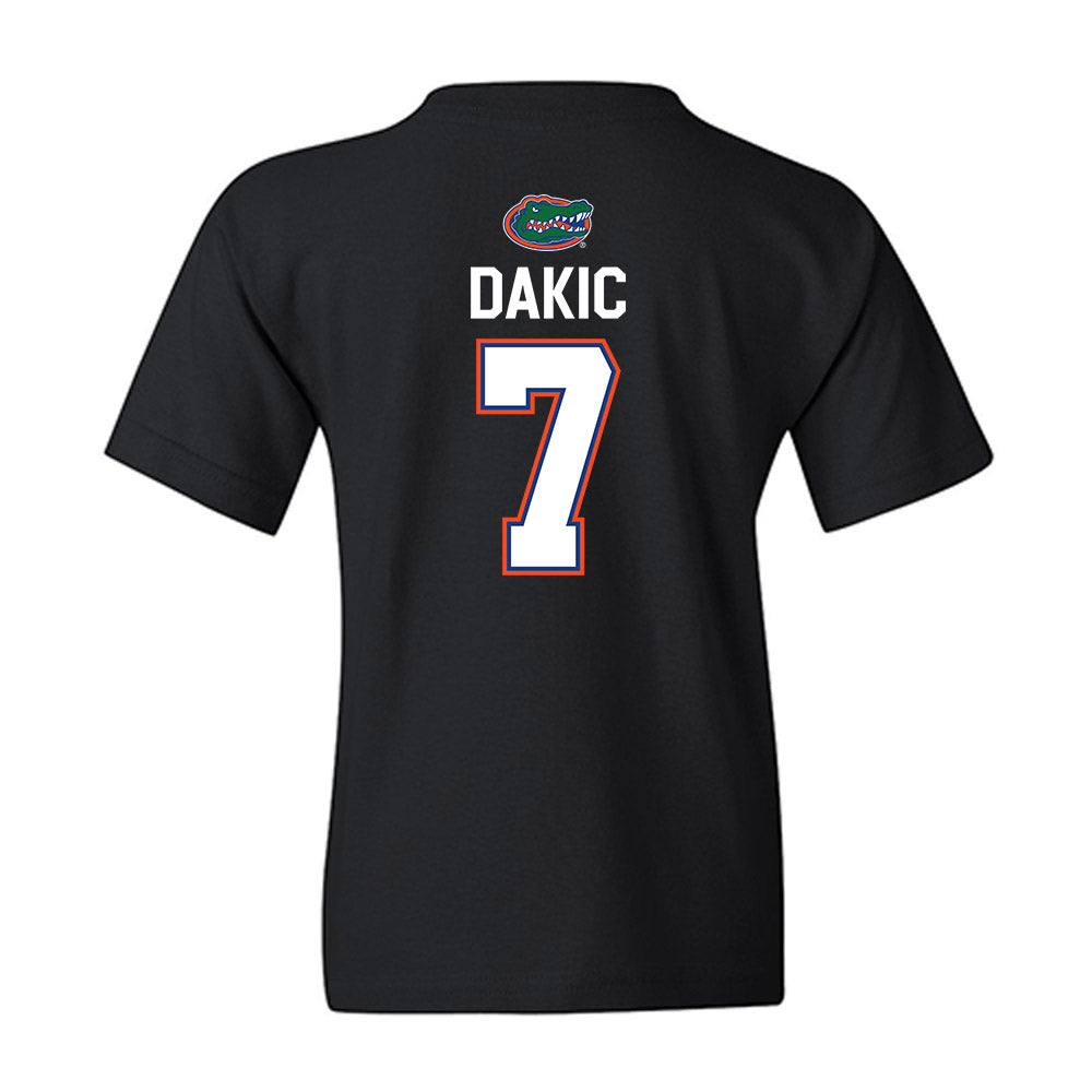Florida - NCAA Women's Basketball : Emilija Dakic - Sports Shersey Youth T-Shirt-1