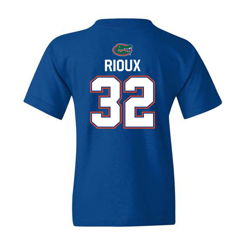 Florida - NCAA Men's Basketball : Olivier Rioux - Sports Shersey Youth T-Shirt