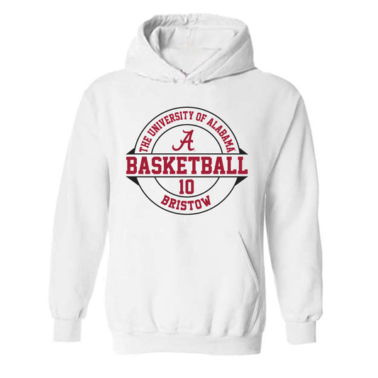 Alabama - NCAA Men's Basketball : Keitenn Bristow - Classic Fashion Shersey Hooded Sweatshirt-0