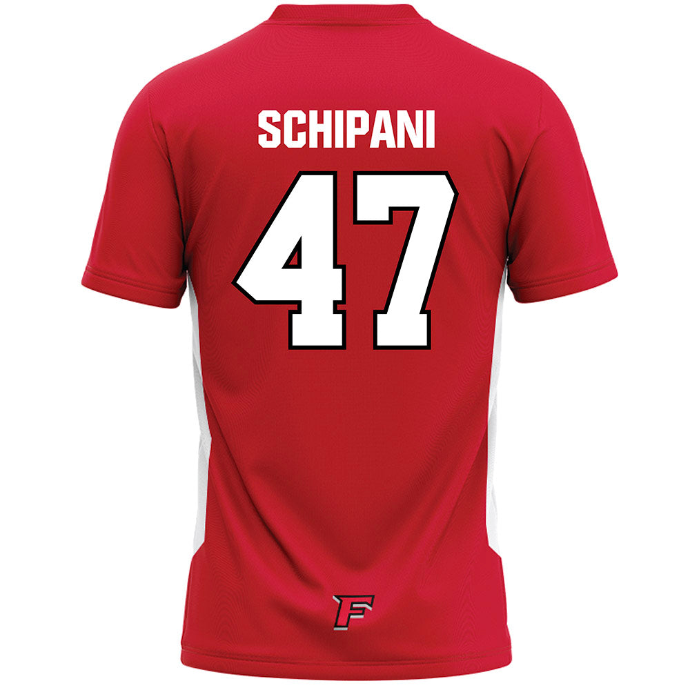 Fairfield - NCAA Men's Lacrosse : Ronan Schipani - Red Lacrosse Jersey