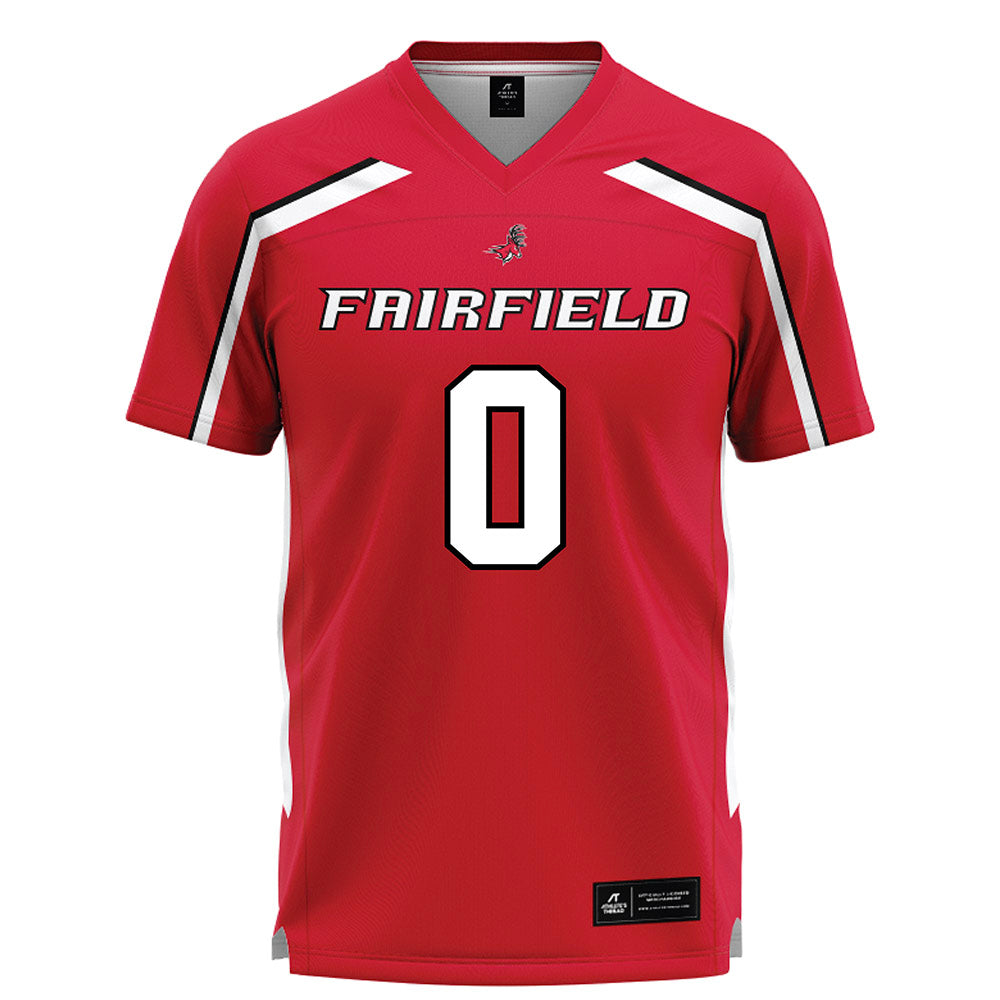 Fairfield - NCAA Men's Lacrosse : Will McPartland - Red Lacrosse Jersey-0