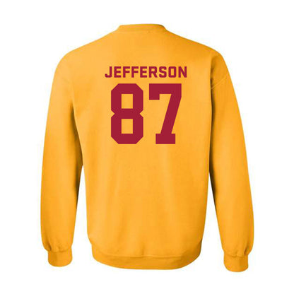 USC - NCAA Football : Josiah Jefferson - Classic Shersey Crewneck Sweatshirt-1