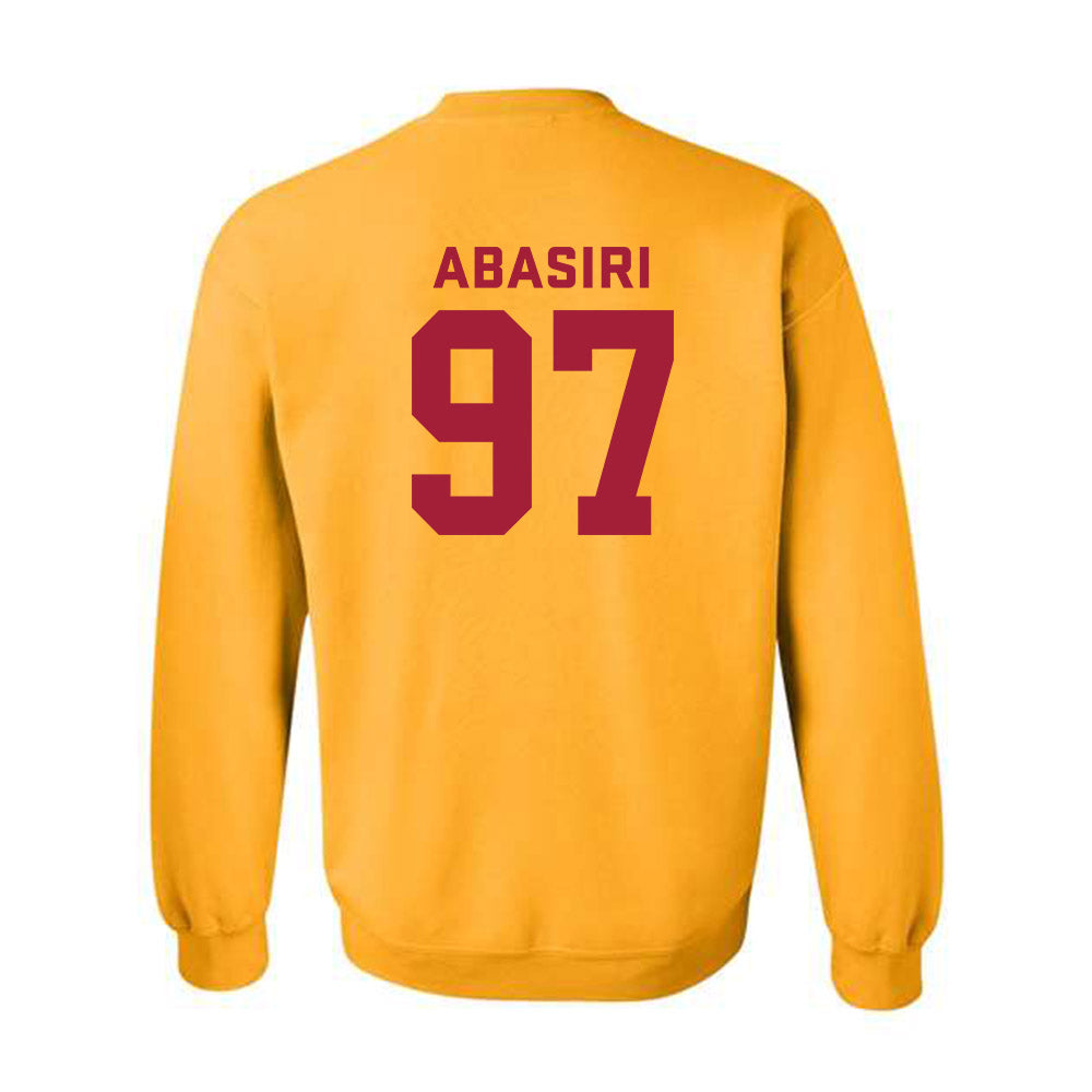 USC - NCAA Football : Jide Abasiri - Classic Shersey Crewneck Sweatshirt-1
