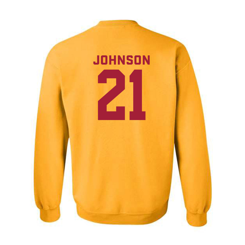 USC - NCAA Football : Chasen Johnson - Classic Shersey Crewneck Sweatshirt-1