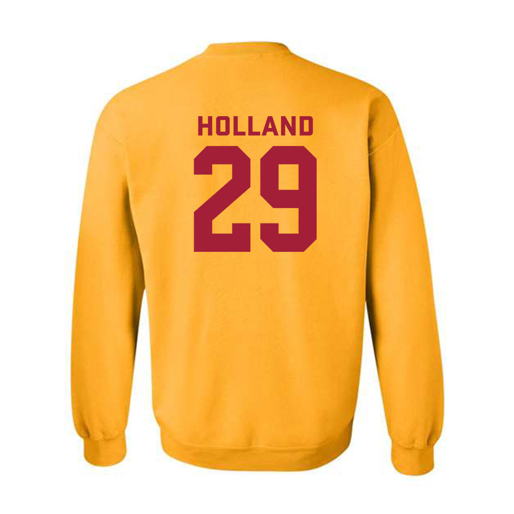 USC - NCAA Football : Josh Holland - Classic Shersey Crewneck Sweatshirt-1