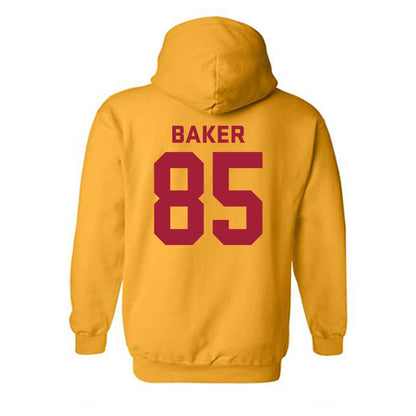 USC - NCAA Football : Tron Baker - Classic Shersey Hooded Sweatshirt-1