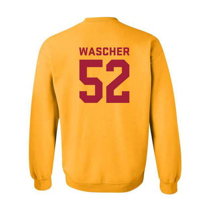 USC - NCAA Football : Willi Wascher - Classic Shersey Crewneck Sweatshirt-1