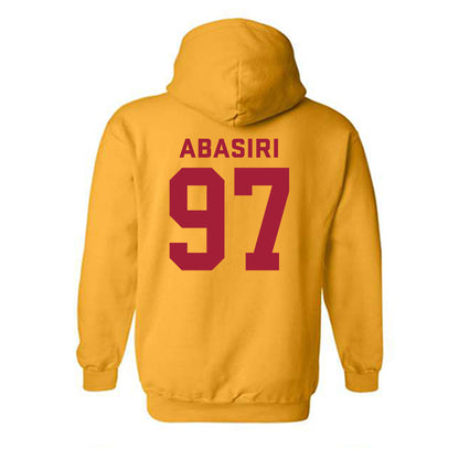 USC - NCAA Football : Jide Abasiri - Classic Shersey Hooded Sweatshirt-1