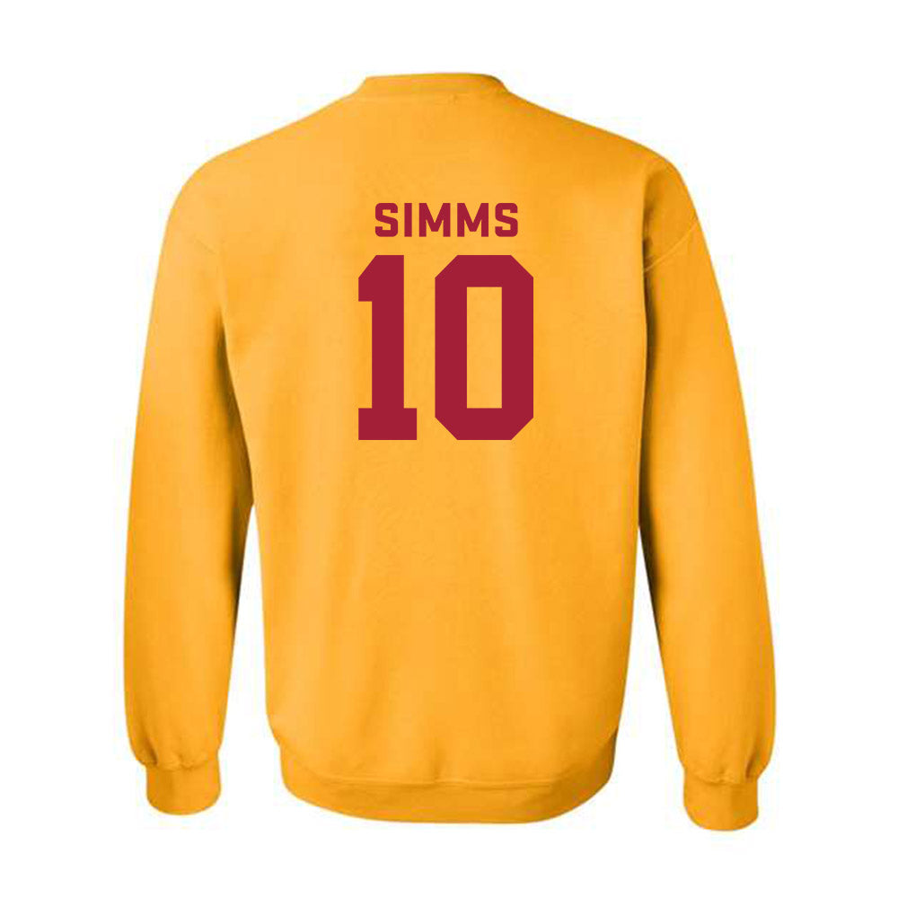 USC - NCAA Football : Corey Simms - Classic Shersey Crewneck Sweatshirt-1