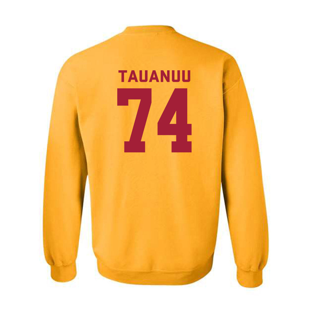 USC - NCAA Football : Justin Tauanuu - Classic Shersey Crewneck Sweatshirt-1