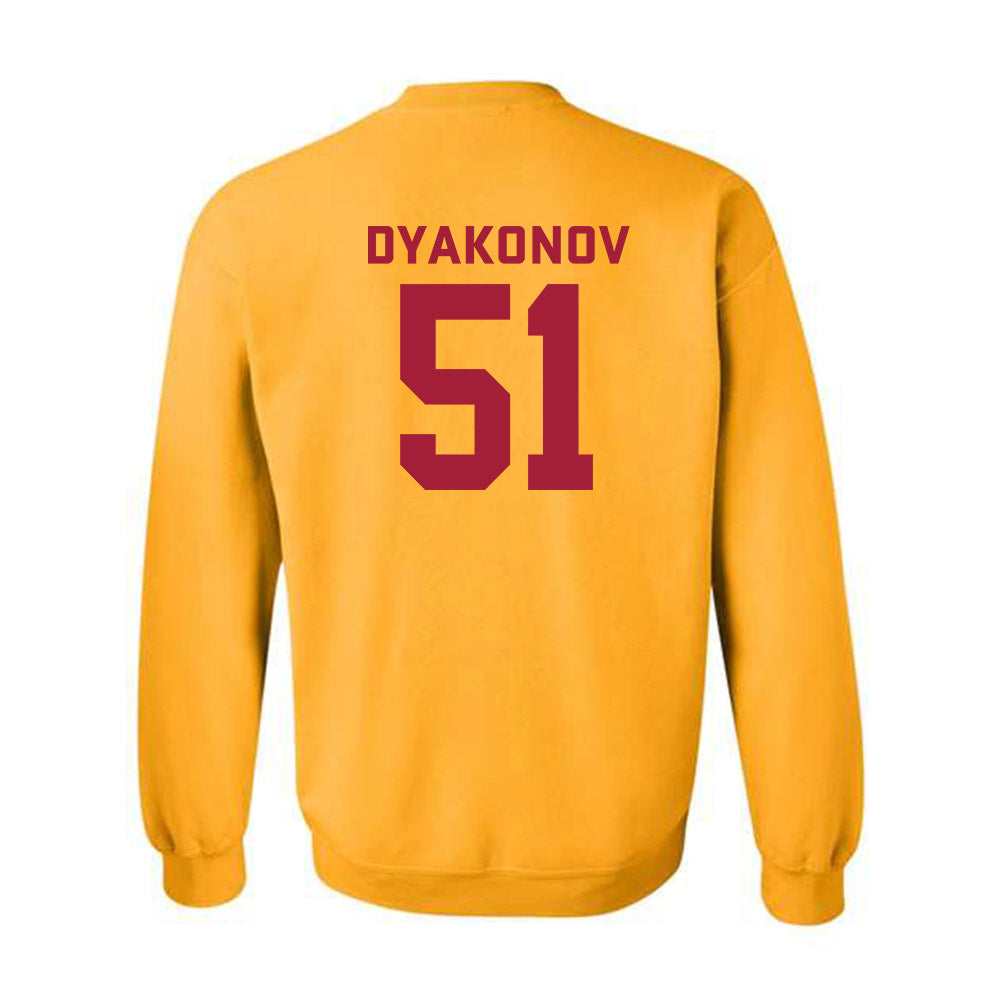 USC - NCAA Football : Vlad Dyakonov - Classic Shersey Crewneck Sweatshirt-1