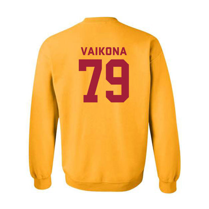 USC - NCAA Football : Elijah Vaikona - Classic Shersey Crewneck Sweatshirt-1