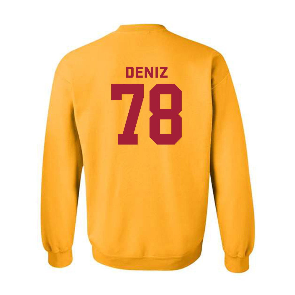 USC - NCAA Football : Chase Deniz - Classic Shersey Crewneck Sweatshirt-1