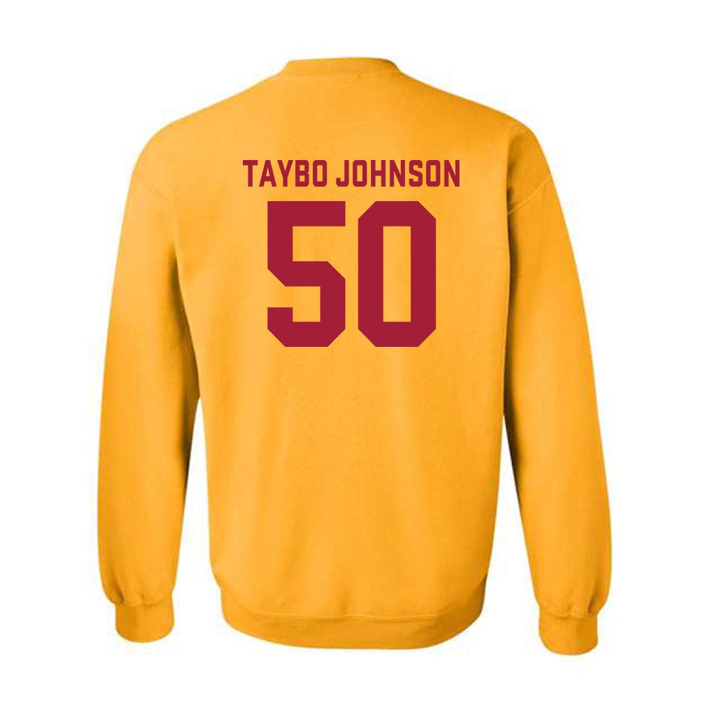 USC - NCAA Football : Taylor "Taybo" Johnson - Classic Shersey Crewneck Sweatshirt-1