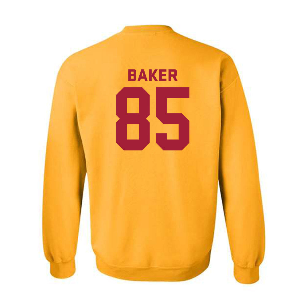 USC - NCAA Football : Tron Baker - Classic Shersey Crewneck Sweatshirt-1