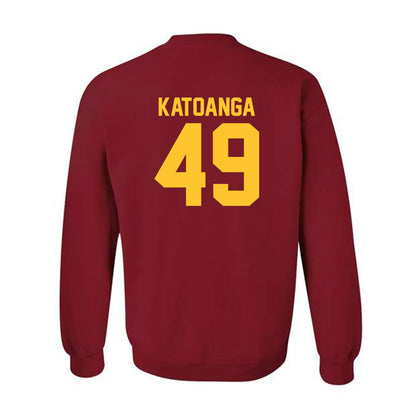 USC - NCAA Football : Simote Katoanga - Classic Shersey Crewneck Sweatshirt-1