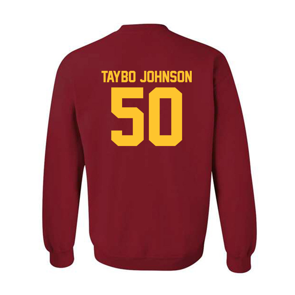 USC - NCAA Football : Taylor "Taybo" Johnson - Classic Shersey Crewneck Sweatshirt-1