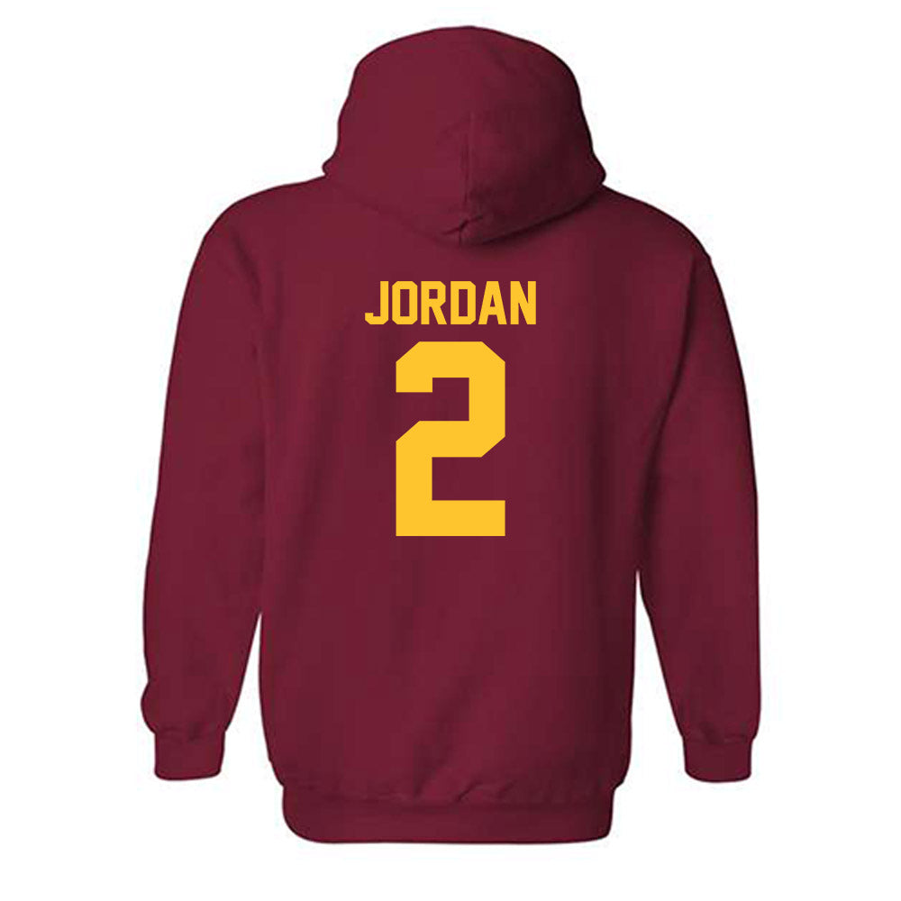 USC - NCAA Football : Waymond Jordan - Classic Shersey Hooded Sweatshirt-1