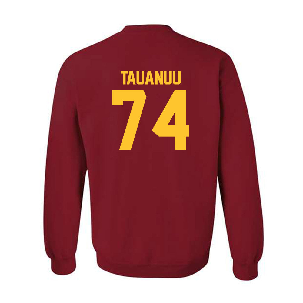 USC - NCAA Football : Justin Tauanuu - Classic Shersey Crewneck Sweatshirt-1