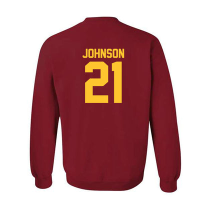 USC - NCAA Football : Chasen Johnson - Classic Shersey Crewneck Sweatshirt-1