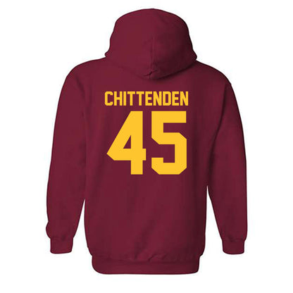 USC - NCAA Football : caden chittenden - Classic Shersey Hooded Sweatshirt-1