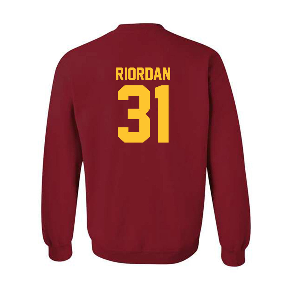 USC - NCAA Football : Madden Riordan - Classic Shersey Crewneck Sweatshirt-1