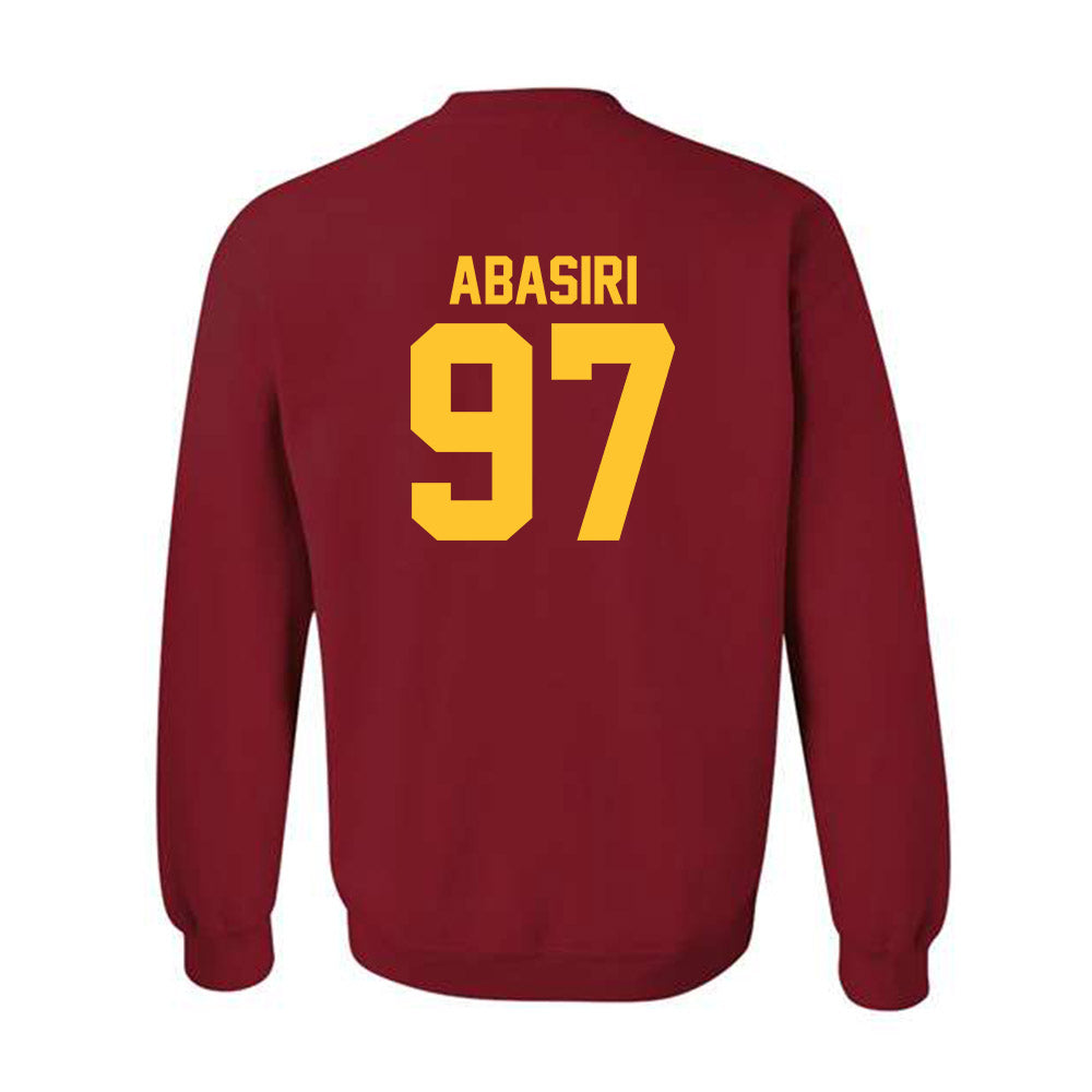 USC - NCAA Football : Jide Abasiri - Classic Shersey Crewneck Sweatshirt-1