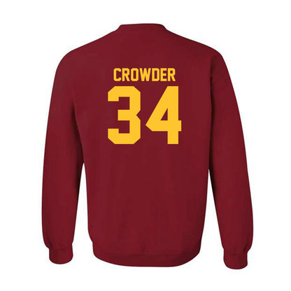 USC - NCAA Football : Jayden Crowder - Classic Shersey Crewneck Sweatshirt-1