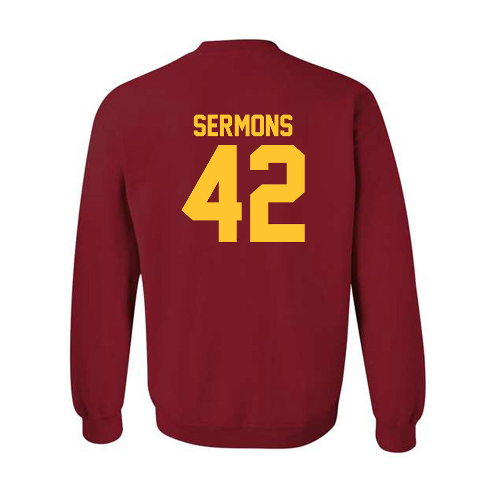 USC - NCAA Football : RJ Sermons - Classic Shersey Crewneck Sweatshirt-1